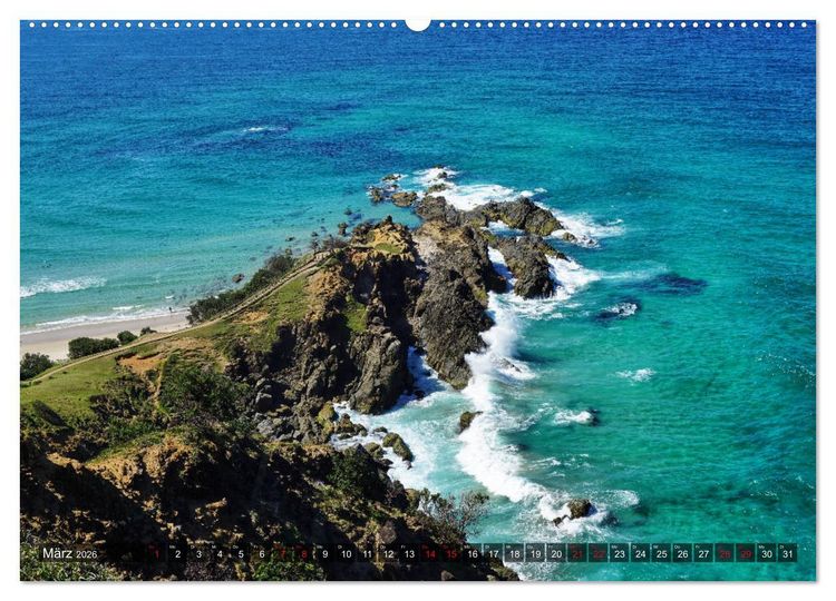 Produktbild: Australien (Wandkalender 2026 DIN A2 quer), CALVENDO Monatskalender