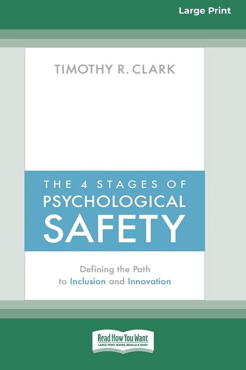 Produktbild: The 4 Stages of Psychological Safety