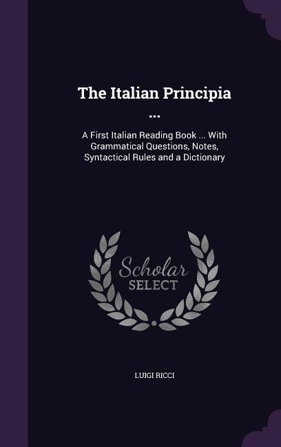 Produktbild: The Italian Principia ...
