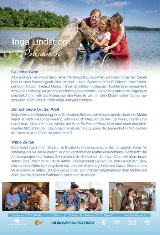 Produktbild: Inga Lindstr&ouml;m Collection 30 [3 DVDs]