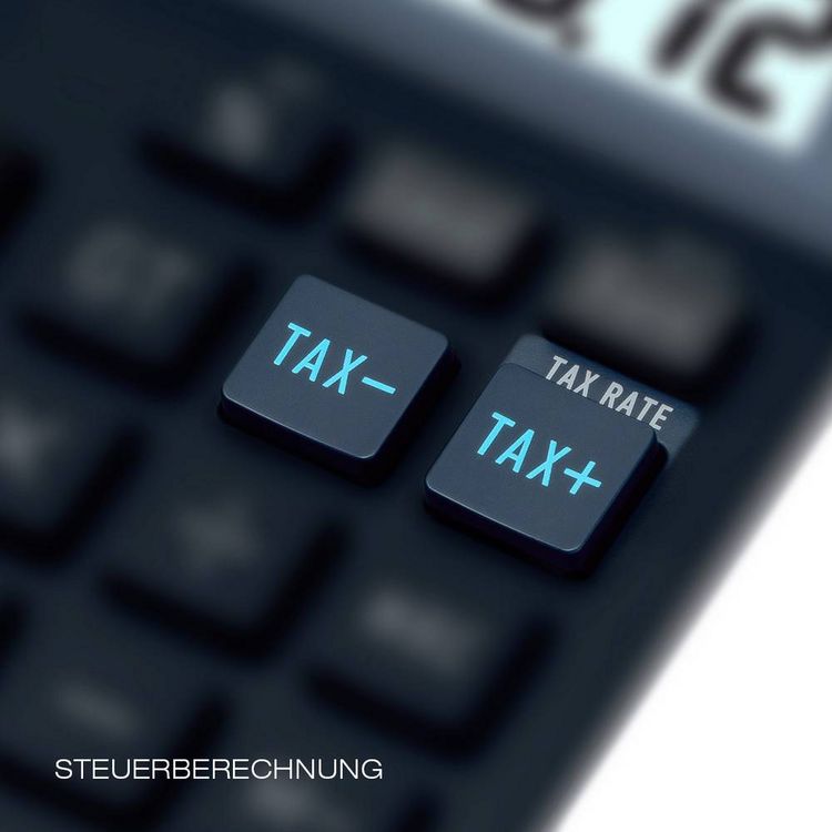 Produktbild: Casio DH-12ET Tischrechner Dunkelblau Display (Stellen): 12 solarbetrieben (L x B) 101 mm x 159 mm