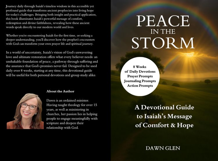 Produktbild: Peace in the Storm: A Devotional Guide to Isaiah's Message of Comfort and Hope