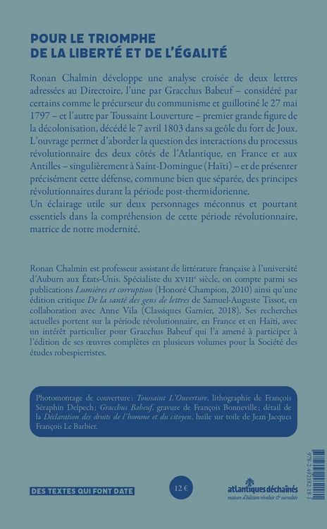 Produktbild: Pour le Triomphe de la Liberte et de l'Egalite
