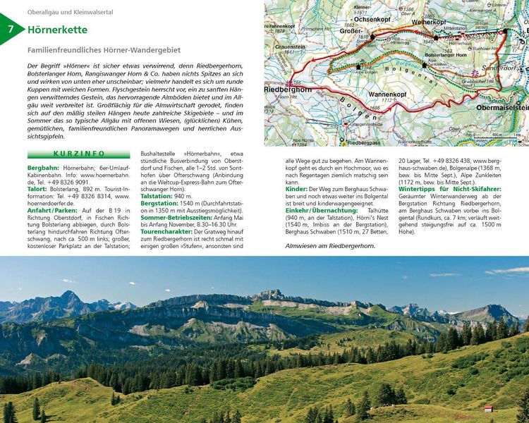 Produktbild: ROTHER Wanderbuch Seilbahn-Wanderungen Allg&auml;u