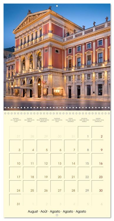 Produktbild: Beautiful Vienna (Wall Calendar 2026 12 &times; 12 Inch) CALVENDO 12 Month Wall Calendar
