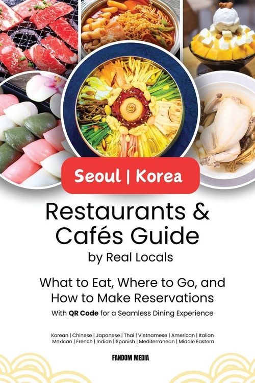 Produktbild: Seoul Korea Restaurants & Cafes Guide by Real Locals