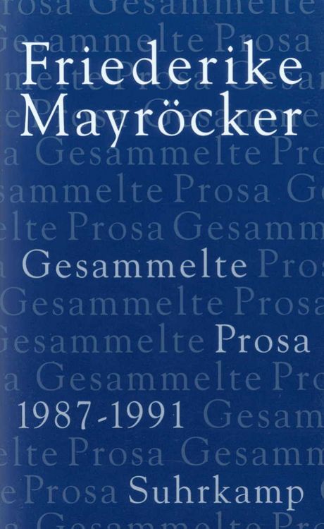 Produktbild: Gesammelte Prosa