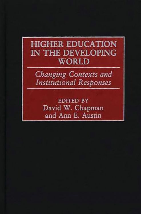 Produktbild: Higher Education in the Developing World