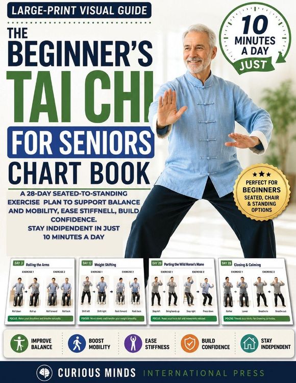 Produktbild: The Beginner's Tai Chi for Seniors Chart Book
