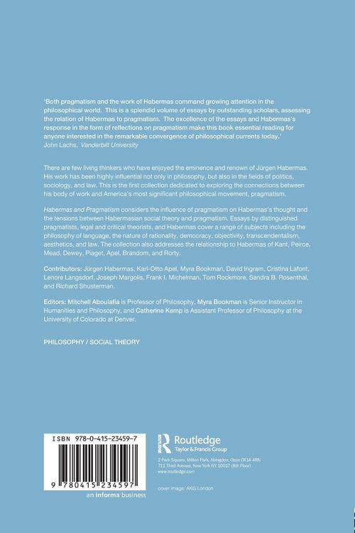 Produktbild: Habermas and Pragmatism