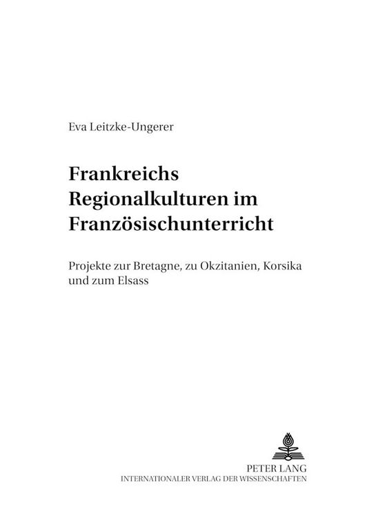 Produktbild: Frankreichs Regionalkulturen im Franz&ouml;sischunterricht