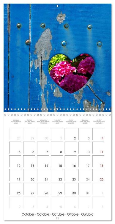 Produktbild: Le village de Rostudel (Calendrier mural carr&eacute; 2026 30x30 cm) Calendrier double avec une page pour vos prises de notes