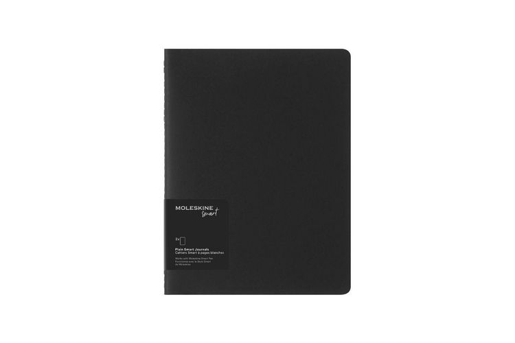 Produktbild: Moleskine Smart Cahier Journal, Extra Large, Plain, Black, Soft Cover (7.5 x 10)