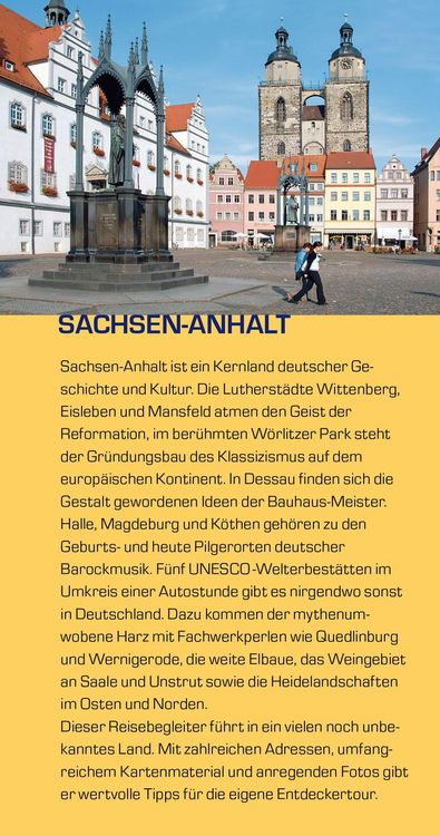 Produktbild: TRESCHER Reisef&uuml;hrer Sachsen-Anhalt