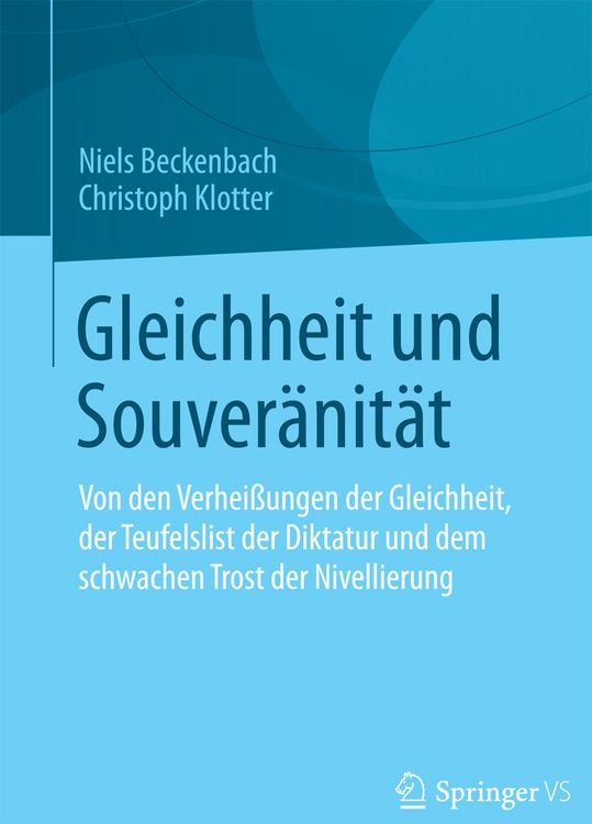Produktbild: Gleichheit und Souver&auml;nit&auml;t