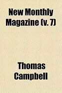 Produktbild: New Monthly Magazine (V. 7)