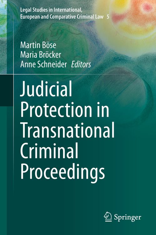 Produktbild: Judicial Protection in Transnational Criminal Proceedings