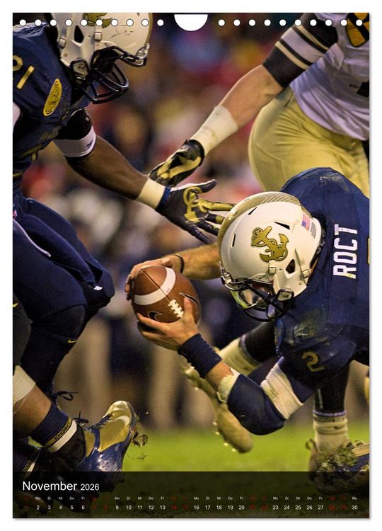 Produktbild: Trendsport American Football (Wandkalender 2026 DIN A4 hoch), CALVENDO Monatskalender