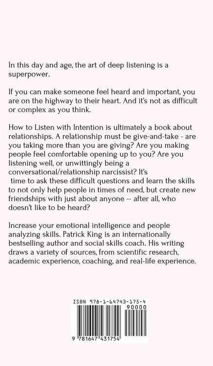 Produktbild: How to Listen with Intention