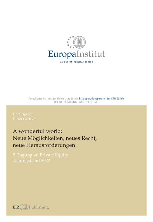 Bild vom Artikel A wonderful world: Neue Möglichkeiten, neues Recht, neue Herausforderungen vom Autor Dieter Gericke