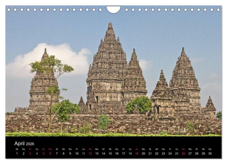 Produktbild: Indonesien (Wandkalender 2026 DIN A4 quer), CALVENDO Monatskalender
