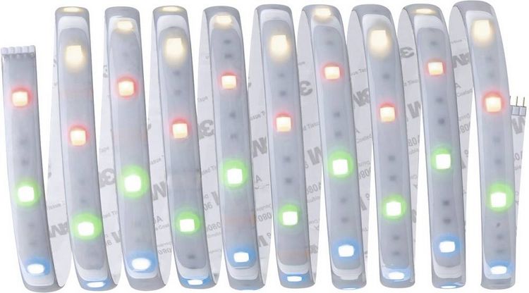 Produktbild: Paulmann MaxLED Basic RGB 79881 LED-Streifen-Basisset mit Stecker 24V 3m Warmwei&szlig; 1St.