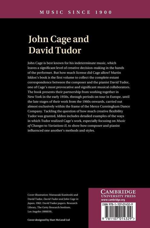 Produktbild: John Cage and David Tudor