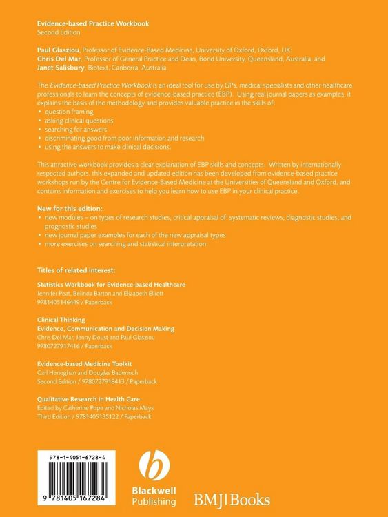 Produktbild: Evidence-Based Practice Workbook