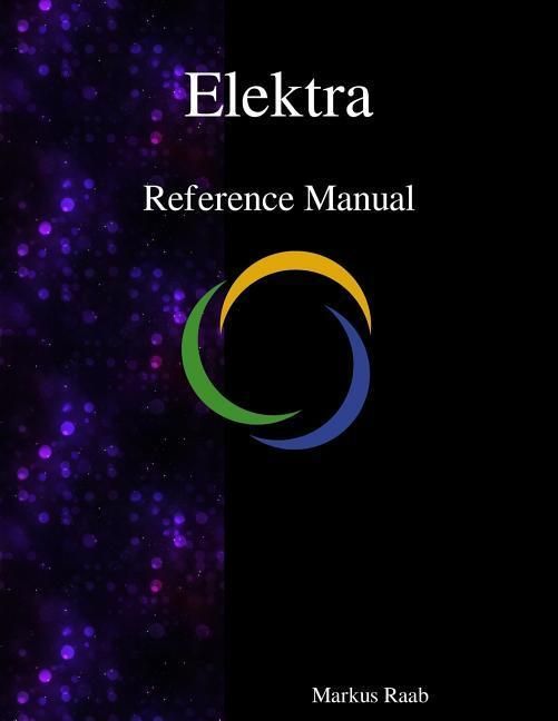 Produktbild: Elektra Reference Manual