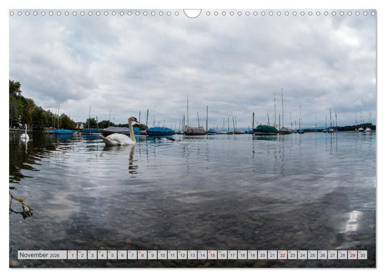 Produktbild: Der malerische Pf&auml;ffikersee (Wandkalender 2026 DIN A3 quer), CALVENDO Monatskalender