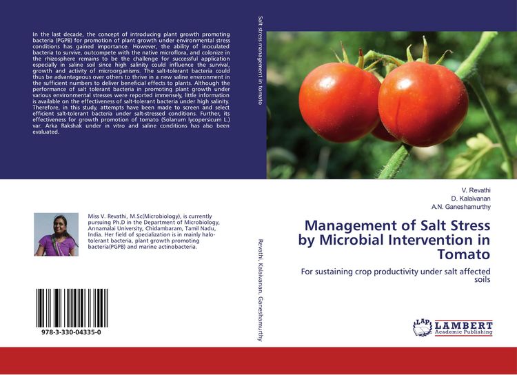 Produktbild: Management of Salt Stress by Microbial Intervention in Tomato