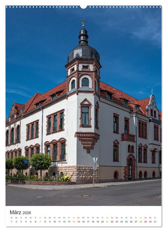 Produktbild: Die Stadt Sangerhausen (Wandkalender 2026 DIN A2 hoch), CALVENDO Monatskalender