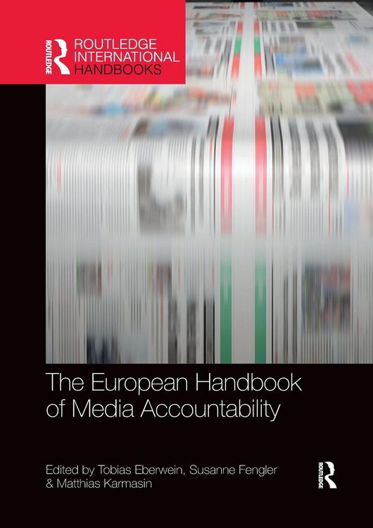Produktbild: The European Handbook of Media Accountability