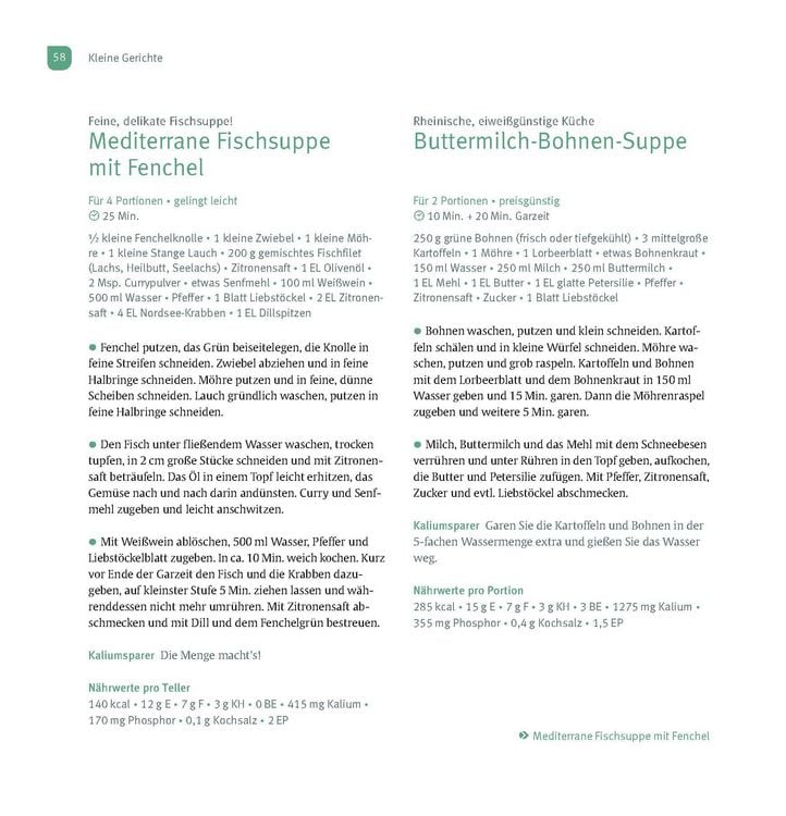 Produktbild: K&ouml;stlich essen Nierenerkrankungen