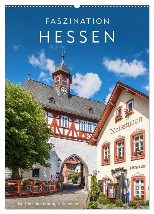 Produktbild: Faszination Hessen (Wandkalender 2027 DIN A2 hoch), CALVENDO Monatskalender