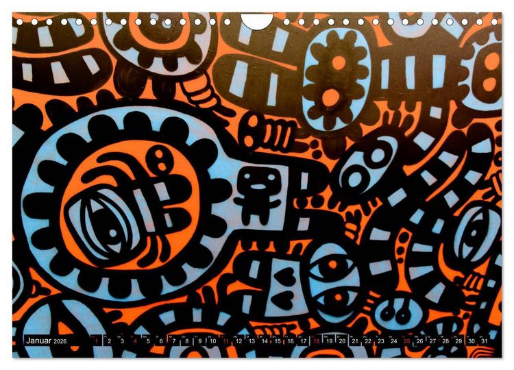 Produktbild: Street art London Michael Jaster (Wandkalender 2026 DIN A4 quer), CALVENDO Monatskalender