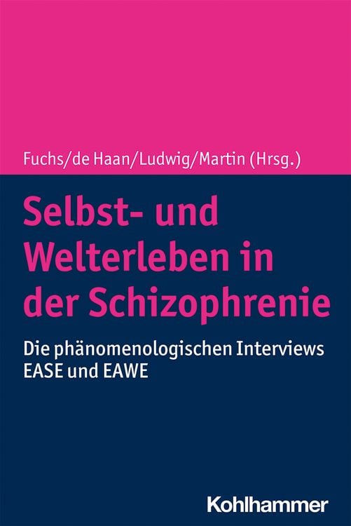 Produktbild: Selbst- und Welterleben in der Schizophrenie