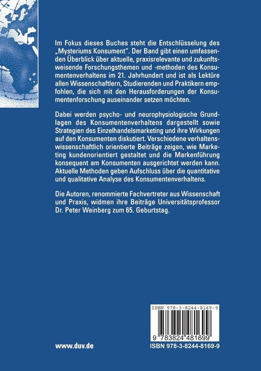 Produktbild: Konsumentenverhaltensforschung im 21. Jahrhundert