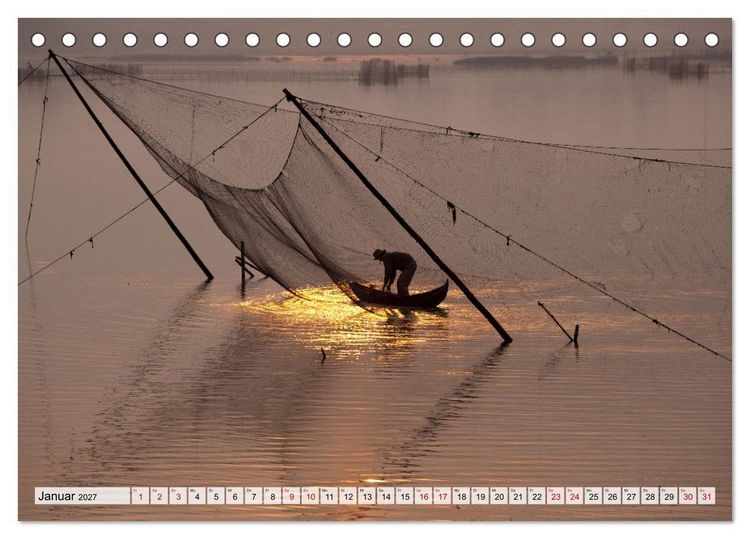 Produktbild: Vietnam - Momente einer Reise (Tischkalender 2027 DIN A5 quer), CALVENDO Monatskalender