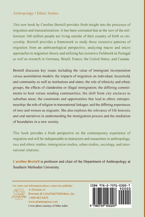 Produktbild: Anthropology and Migration