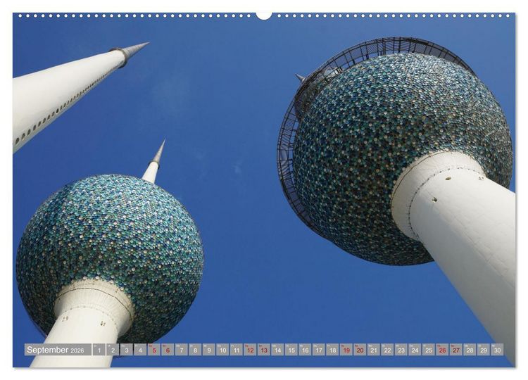 Produktbild: Beeindruckende Architektur erleben (hochwertiger Premium Wandkalender 2026 DIN A2 quer), Kunstdruck in Hochglanz