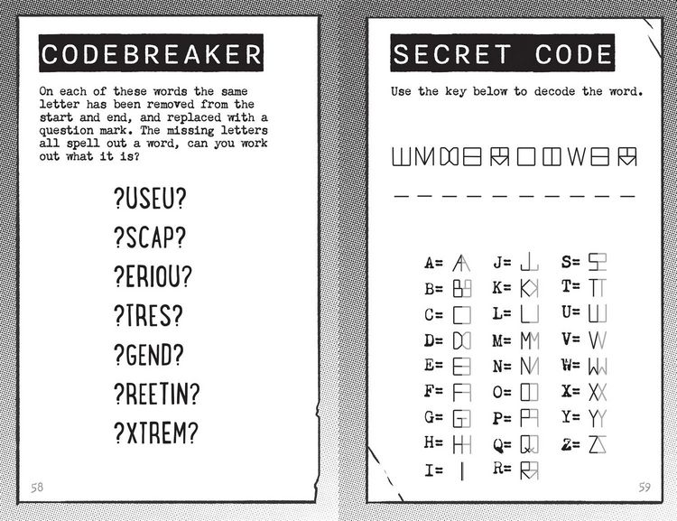 Produktbild: Spy Agency Puzzle Book - The Stolen Secrets