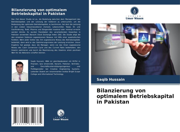 Produktbild: Bilanzierung von optimalem Betriebskapital in Pakistan