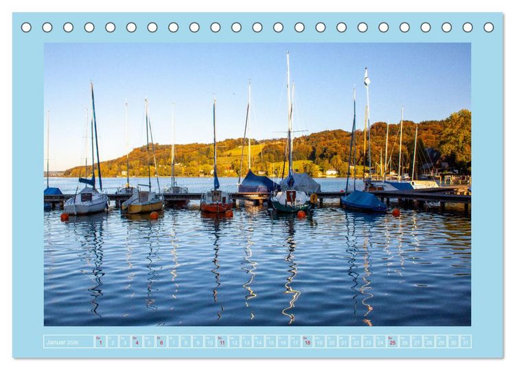 Produktbild: Sch&ouml;ne Gr&uuml;&szlig;e aus Mattsee (Tischkalender 2026 DIN A5 quer), CALVENDO Monatskalender