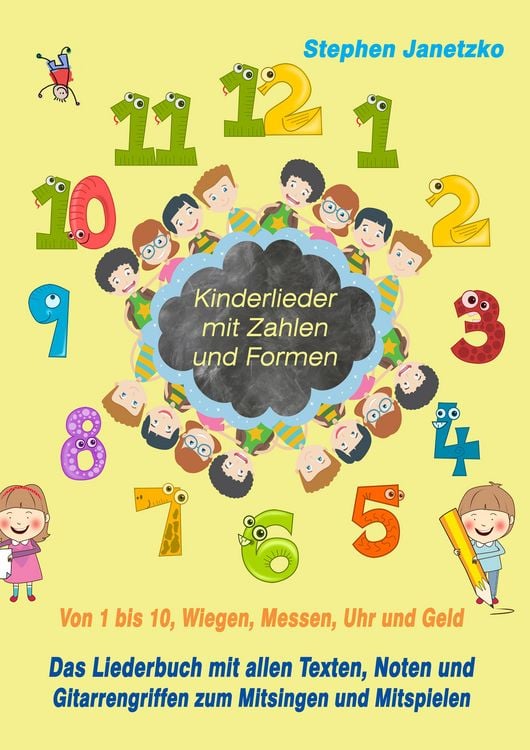 Produktbild: Kinderlieder mit Zahlen und Formen - Von 1 bis 10, Wiegen, Messen, Uhr und Geld