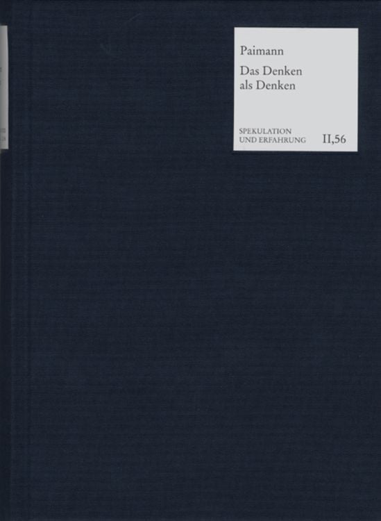 Produktbild: Das Denken als Denken