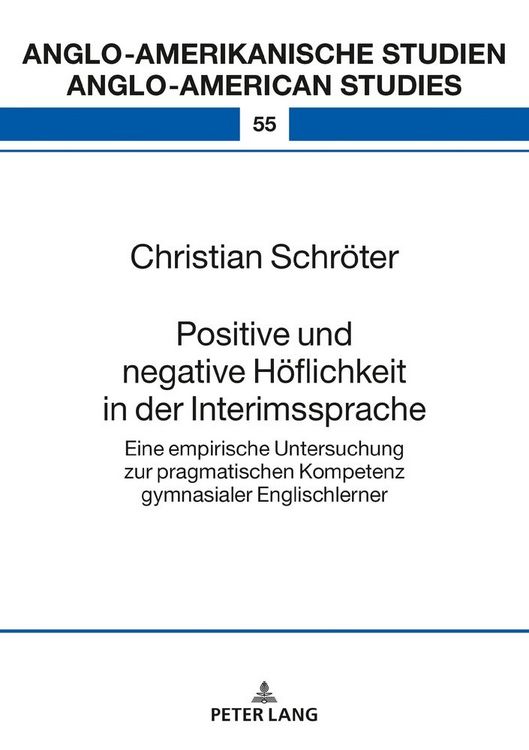 Produktbild: Positive und negative H&ouml;flichkeit in der Interimssprache