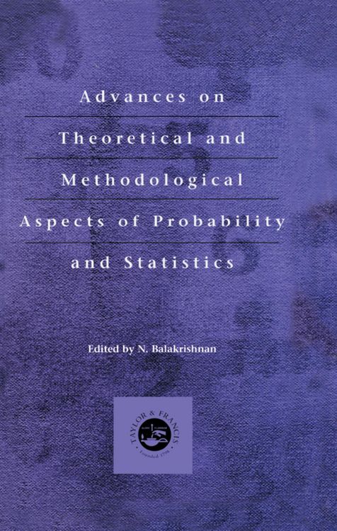 Produktbild: Advances on Theoretical and Methodological Aspects of Probability and Statistics