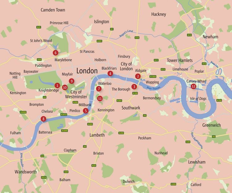 Produktbild: Mit dem Rad durch London