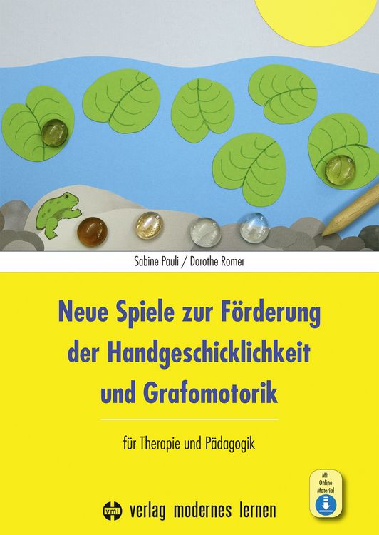 Produktbild: Neue Spiele zur F&ouml;rderung der Handgeschicklichkeit und Grafomotorik